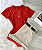 Conjunto 2 peças Body e Short com cinto - Imagem 6