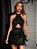Vestido Franjas Halter Sem Costas Lantejoulas - Imagem 11