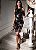 Vestido Allurite sem mangas Floral com Lantejoulas - Imagem 2