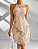 Vestido Allurite sem mangas Floral com Lantejoulas - Imagem 10