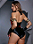 Fantasy Costume Macacão Metalizado de Alça Cosplay para Mulheres - Imagem 3