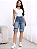 Bermuda Jord Denim com Bolso e Botão na Frente - Imagem 1
