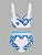 Conjunto Bikini com Saída Estampa completo - Imagem 6