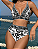 Bikini com decote em V e estampa floral - Imagem 2