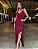 Vestido Boho Longo Assimétrico Fenda com babado - Imagem 10