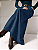 Saia de Veludo Casual com Bolso Outono Inverno - Imagem 9