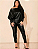 Conjunto Top Solto de PU com Legging Skinny - Imagem 8