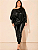 Conjunto Top Solto de PU com Legging Skinny - Imagem 11