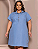 Chemise Jeans  Vestido Leve com Botões - Imagem 19
