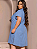 Chemise Jeans  Vestido Leve com Botões - Imagem 20