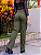 Calça Jeans Wide Leg Cargo Cintura Alta - Imagem 8