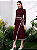 Vestido de tricô contraste com cinto - Imagem 12