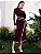 Vestido de tricô contraste com cinto - Imagem 10