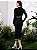 Vestido de tricô contraste com cinto - Imagem 3