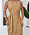 Vestido Midi Couro Sintético Alças Finas - Imagem 14