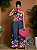 Macacão Estampado Denim Falso - Imagem 2