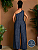 Macacão Estampado Denim Falso - Imagem 3