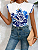 Bodysuit Ajustado Casual com Estampa - Imagem 3