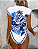 Bodysuit Ajustado Casual com Estampa - Imagem 2