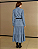 Vestido Denim com Babado na barra e cinto - Imagem 4