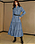 Vestido Denim com Babado na barra e cinto - Imagem 6
