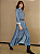 Vestido Denim com Babado na barra e cinto - Imagem 2