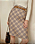 Saia Média Elegante e da Moda Xadrez - Imagem 3