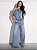 Macacão Jumpsuit Jeans de Perna Larga - Imagem 6