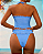 Conjunto de Top Regata e Bikini Xadrez - Imagem 8