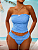 Conjunto de Top Regata e Bikini Xadrez - Imagem 7