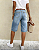 Bermuda Jeans Perna Reta Folgado Perna Larga e Comprimento Médio - Imagem 10