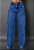 Calça Wide Leg Pantalona Jeans Cintura Alta Levanta Bumbum - Imagem 2