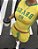 Conjunto de Camiseta Cropped Estampa Bandeira do Brasil e Shorts - Imagem 2