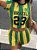 Conjunto de Camiseta Cropped Estampa Bandeira do Brasil e Shorts - Imagem 11