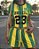 Conjunto de Camiseta Cropped Estampa Bandeira do Brasil e Shorts - Imagem 7