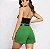 Short Feminino Alfaiataria Cintura Alta Brasil - Imagem 8