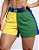 Short Feminino Alfaiataria Cintura Alta Brasil - Imagem 13
