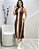 Vestido Midi Premium com Fenda Frontal - Imagem 3