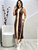 Vestido Midi Premium com Fenda Frontal - Imagem 1