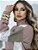 Conjunto Blusa Tricot Mousse Com Calca Flare - Imagem 14