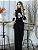 Conjunto Blusa Tricot Mousse Com Calca Flare - Imagem 11