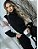 Conjunto Blusa Tricot Mousse Com Calca Flare - Imagem 10