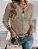 Cardigan Casual Recorte Contrastante - Imagem 1