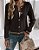 Cardigan Casual Recorte Contrastante - Imagem 4