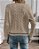 Cardigan Casual Recorte Contrastante - Imagem 2