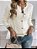 Cardigan Casual Recorte Contrastante - Imagem 12