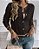 Cardigan Casual Recorte Contrastante - Imagem 6