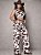 Conjunto Calça Cintura Alta e Cropped Cow Print Bia - Imagem 3
