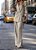 Conjunto de Terno Leve Xadrez Blazer e Calça Pantalona - Imagem 1