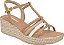 Sandália Feminina Piccadilly Liliane Anabela Médio 580010 - Imagem 1